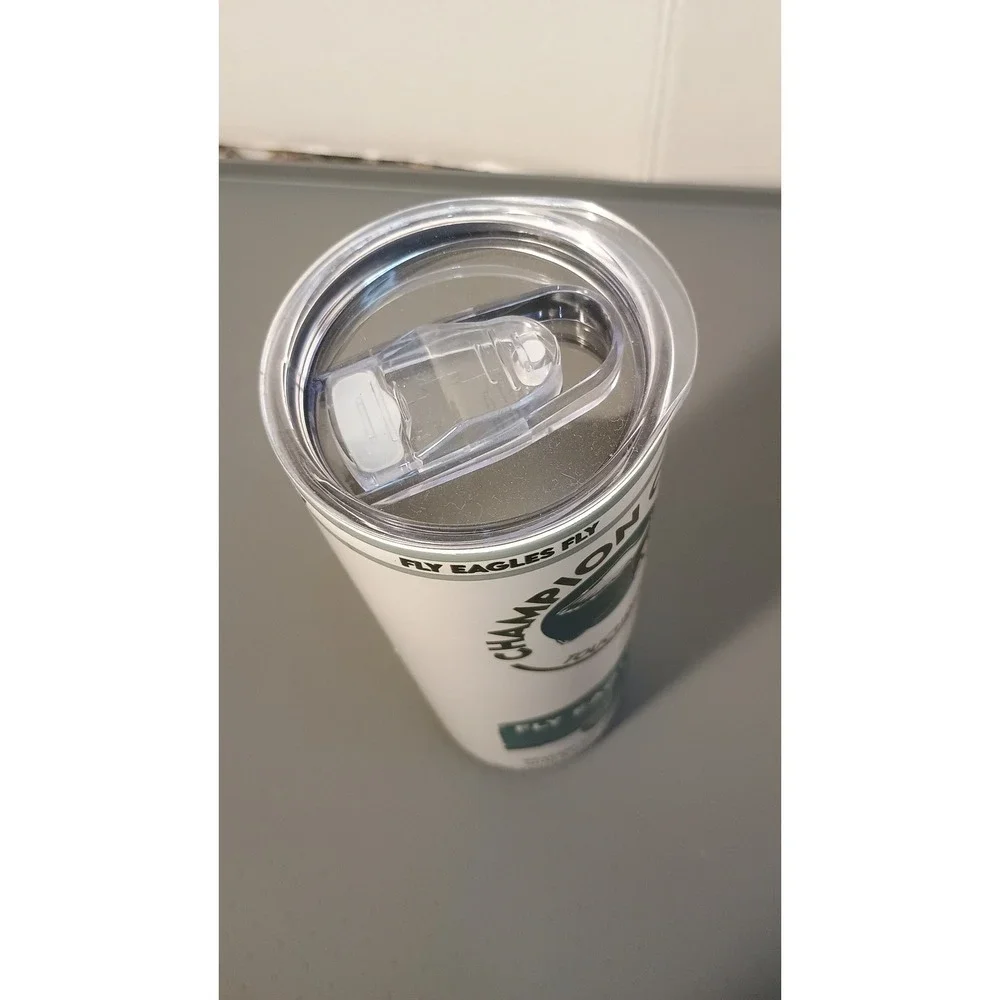 HOGG Philadelphia Eagles Tumbler Unique 20oz White Excellent Seltzer Parody